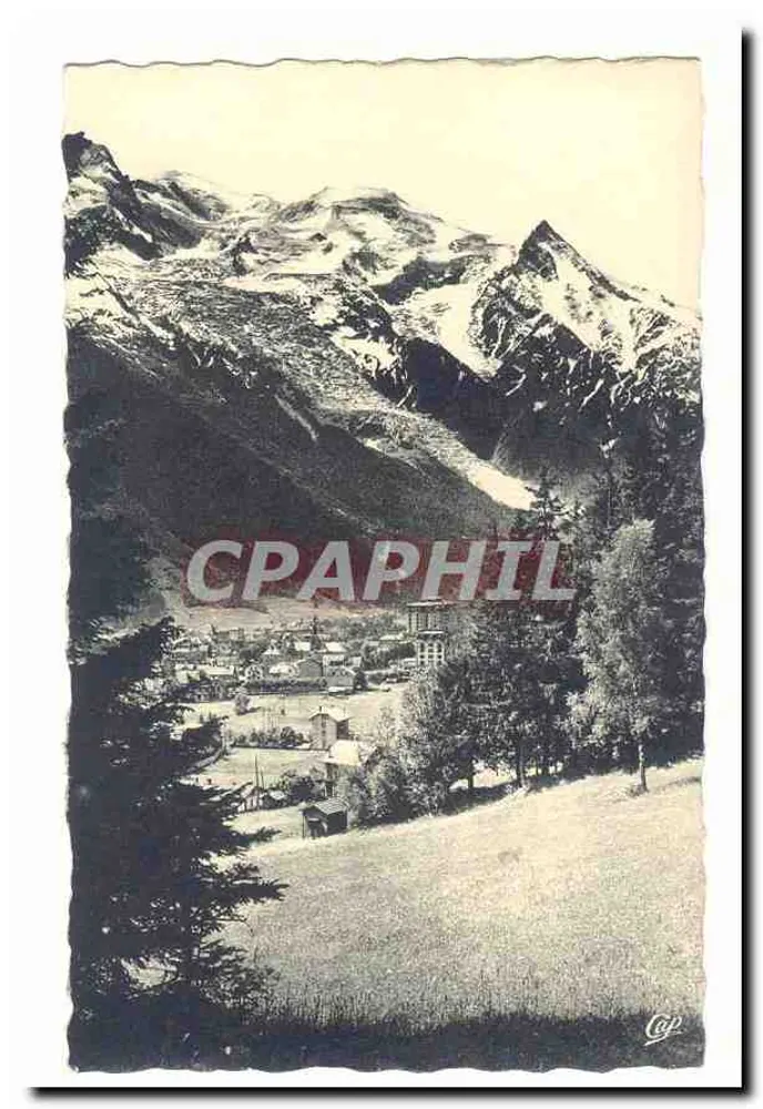Dorf in der Schlucht — schneebedeckte Berge — Verlag C.P. (C.P. Paris) Nr. 12345 - Vorderseite