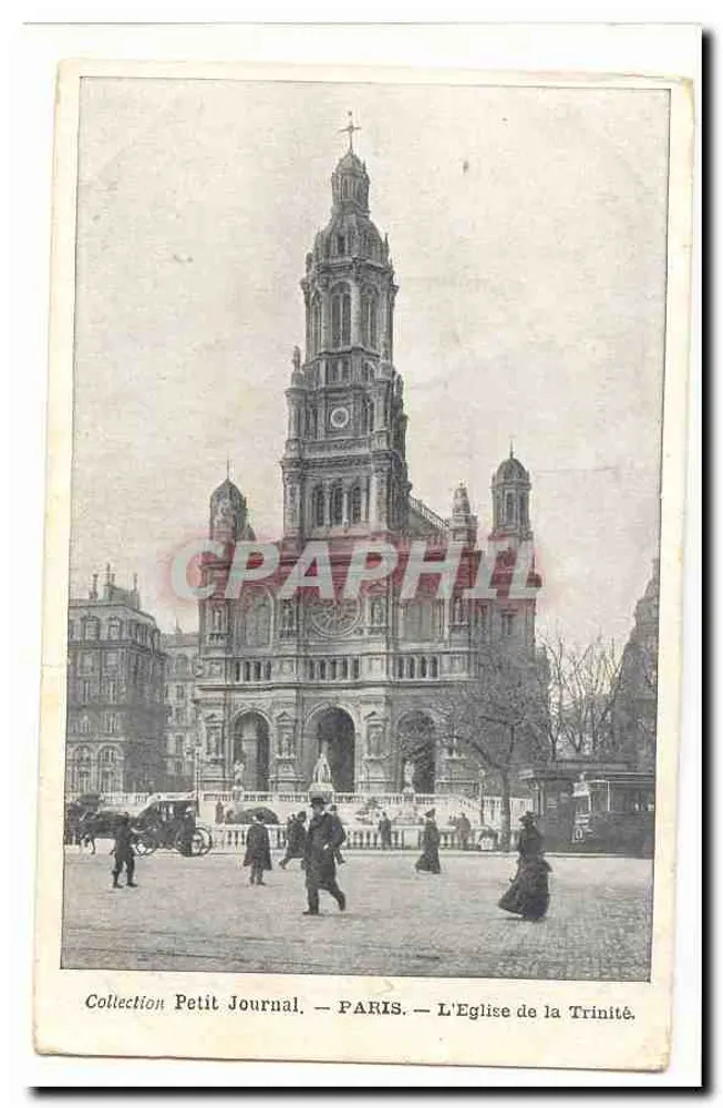De Kerk van de Trinité — Parijs — Collectie Petit Journal - Voorkant
