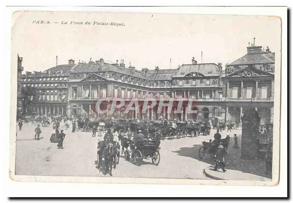 Paris — The Place du Palais-Royal — CPAK.S. - Front