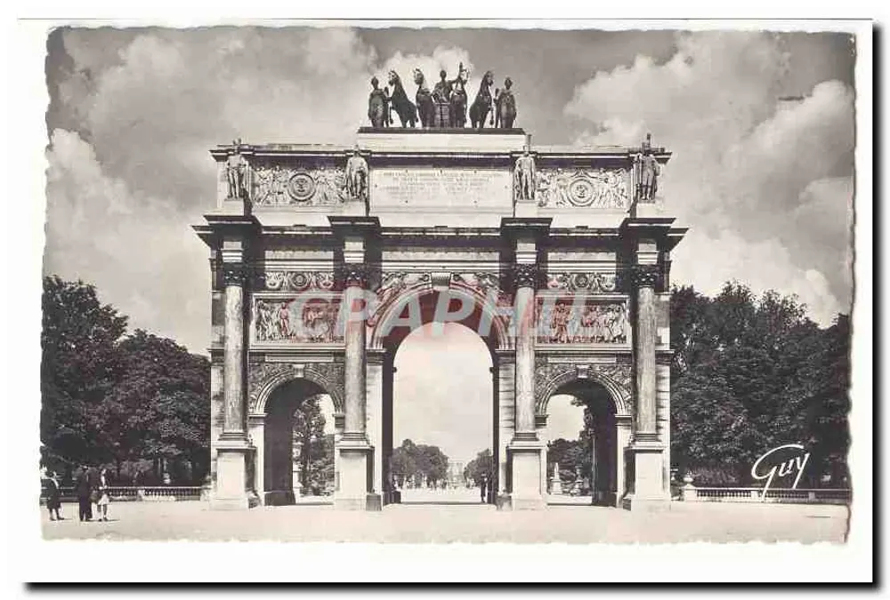 Arco do Triunfo — Paris — editor Guy - Frente