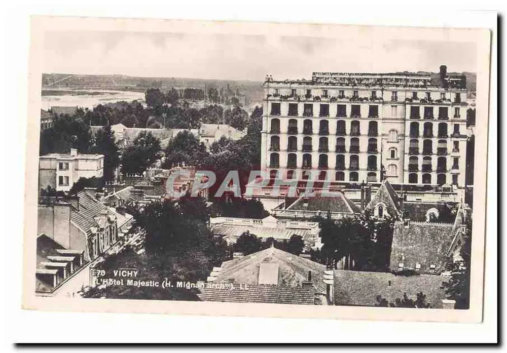 Vichy — El Hotel Majestique (H. Mignanarché) — H. Mignanarché - Anverso