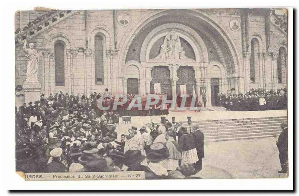 Urdes — Procissão do Santo Sacramento — N° 27 - Frente