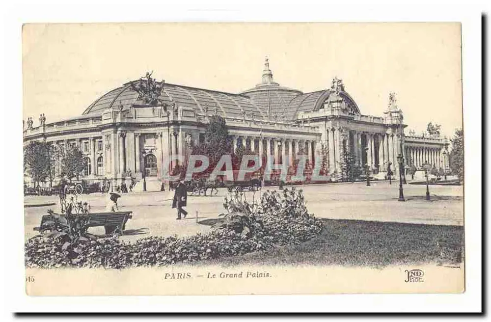 Paris — O Grande Palácio — JND ROL, n° 45 - Frente