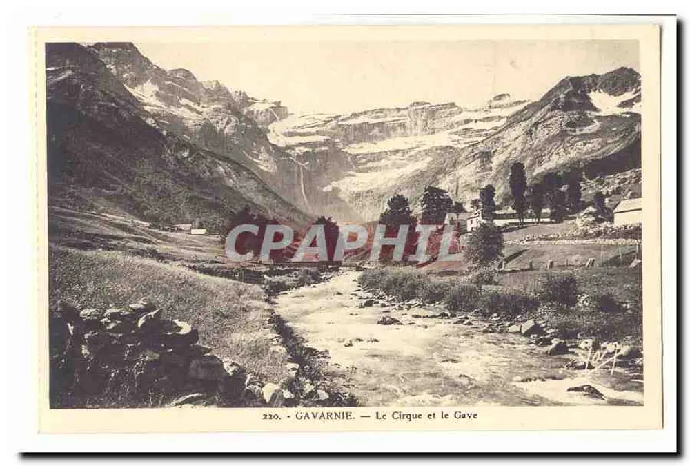 Gavarnie — O Circo e o Gave — Gavarnie, n° 220 - Frente