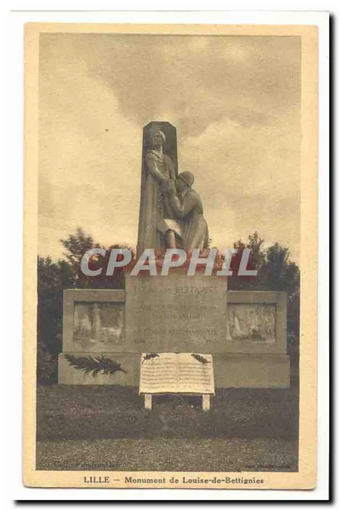 LILLE — Monumento a Louise-de-Bettignies - Frente