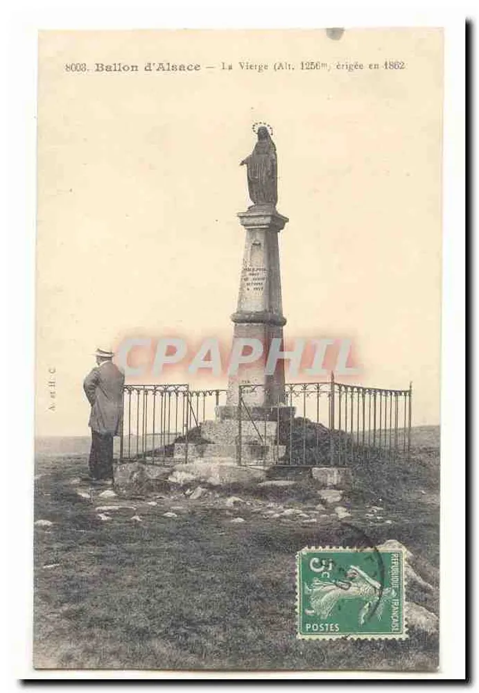 Balion d'Alsace — Die Jungfrau (Höhe 1256m), errichtet 1862 - Vorderseite