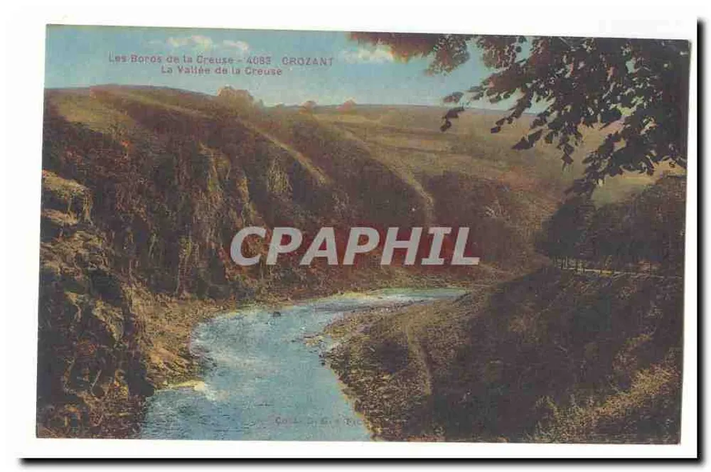 Les Boros de la Creuse — 4083 CROZANT — La Vallée de la Creuse - Vorderseite