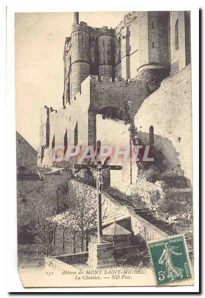 Abadia do Monte Santo Michel — O Castelo — ND Phot. - Frente