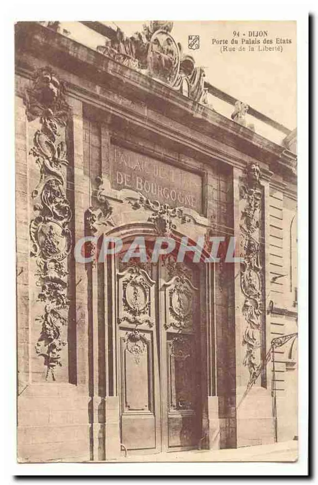 Porta do Palácio dos Estados — Dijon — Rua da Liberdade - Frente