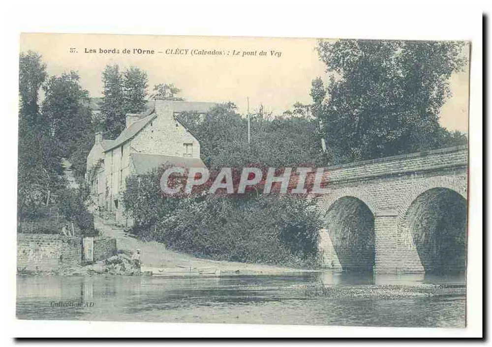 Las orillas del Orne — Clécy (Calvados) : El puente del Vey - Anverso