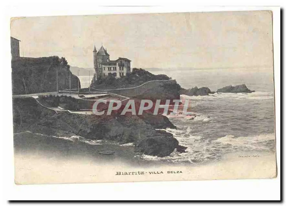 Biarritz - Villa Belza — editor Bratone, Paris - Frente