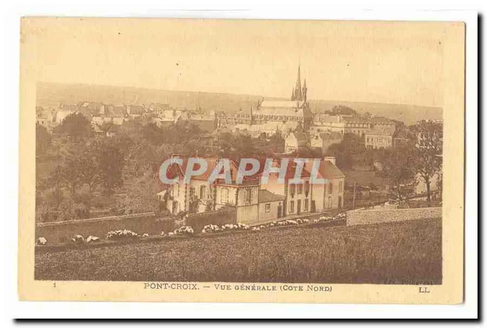 Pont-Croix — Vista general (Costa Norte) — editor LL - Anverso
