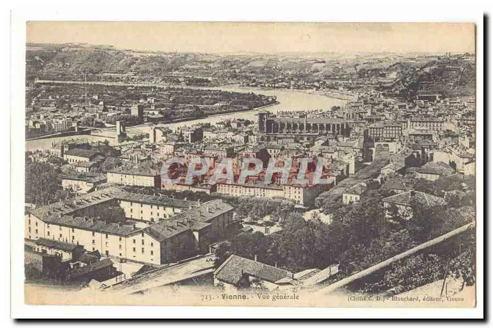 Viena - Vista geral — (Chiche R. D.) Blanchard, editor, Viena, n° 713 - Frente