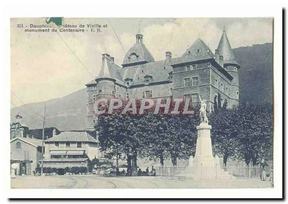 Dauphiné - Schloss Vizille und Denkmal des Centennaires - E. R. n° 351 - Vorderseite