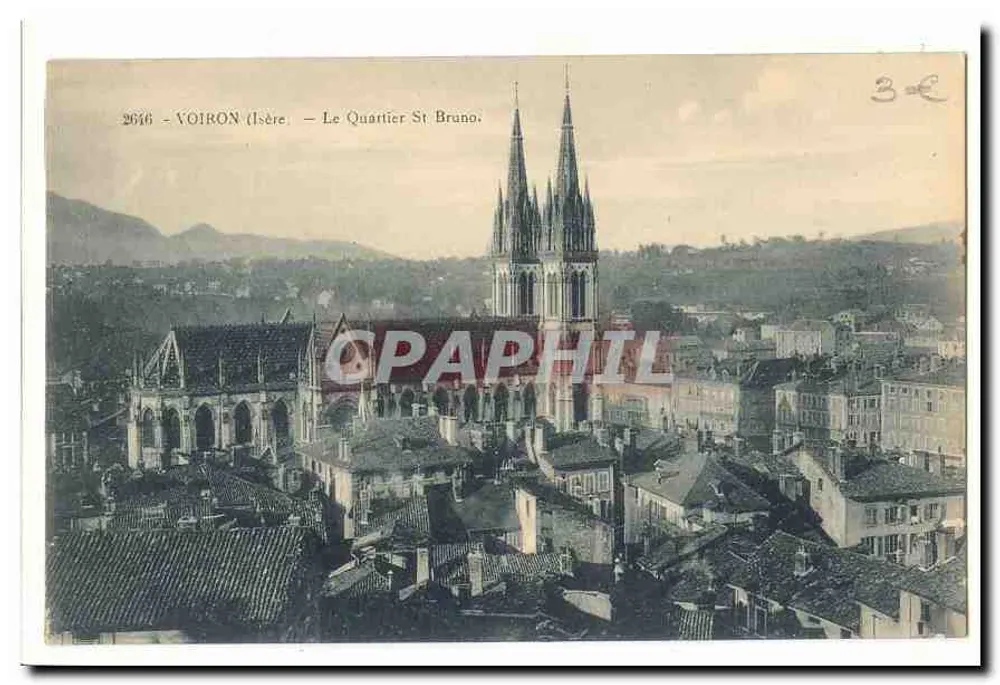 Voiron (Isère) — O Bairro St Bruno - Frente