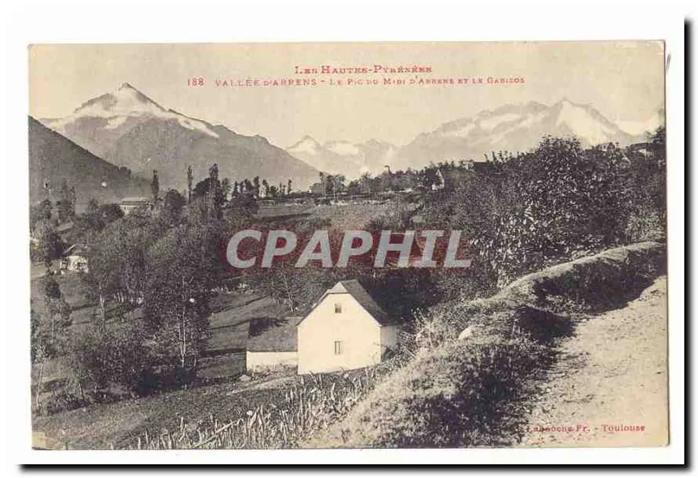 Tal von Arpens — Der Pic du Midi d'Arpens und der Garizos — Verlag L. Lacroix, Toulouse - Vorderseite