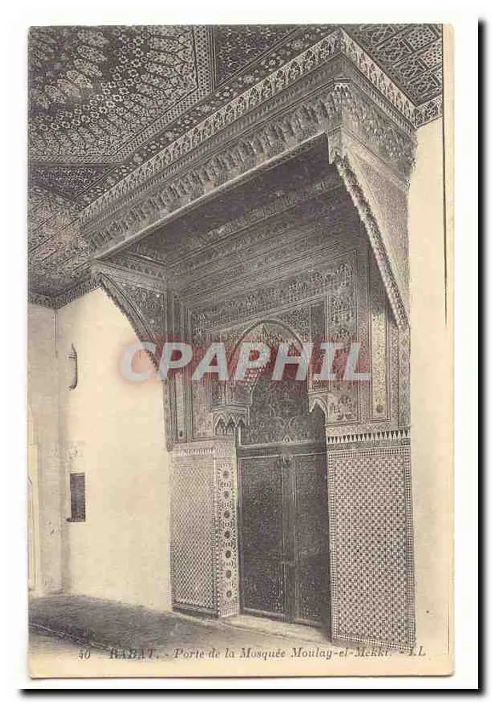 Rabat — Tor zur Moschee Moulay-el-Mekkt — L.L. n°40 - Vorderseite
