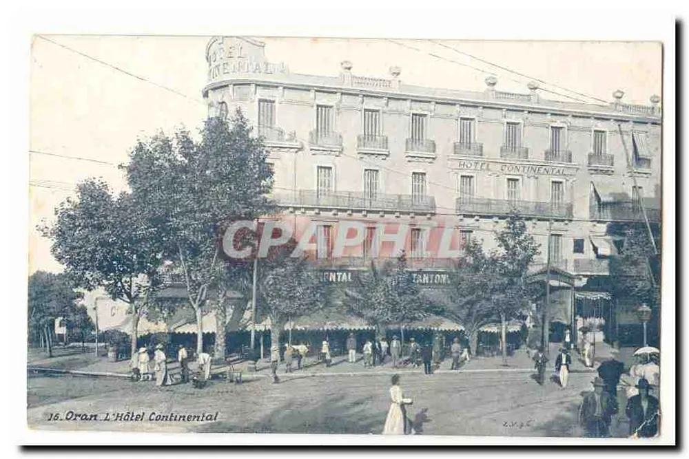 Orano — L'Hotel Continental — editore C. C. (n° 16) - Recto