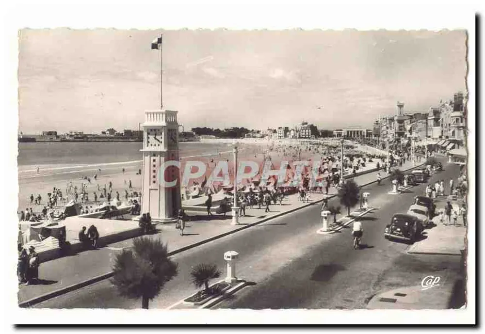 Strand und Promenade von Capri — Verlag Cap - Vorderseite