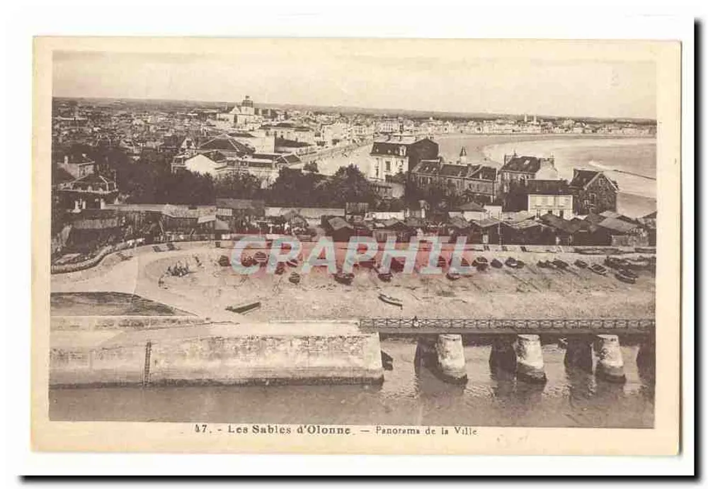 Les Sables d'Olonne — Panorama da Cidade — n°47 - Frente