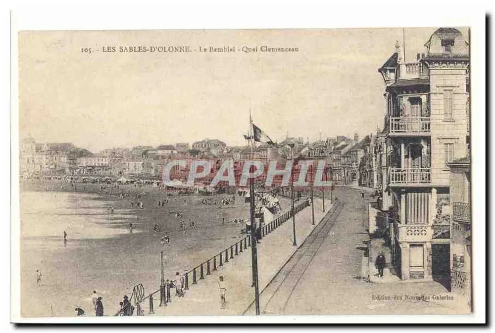 Les Sables-d'Olonne - Le Remblai - Quai Clemenceau - Vorderseite