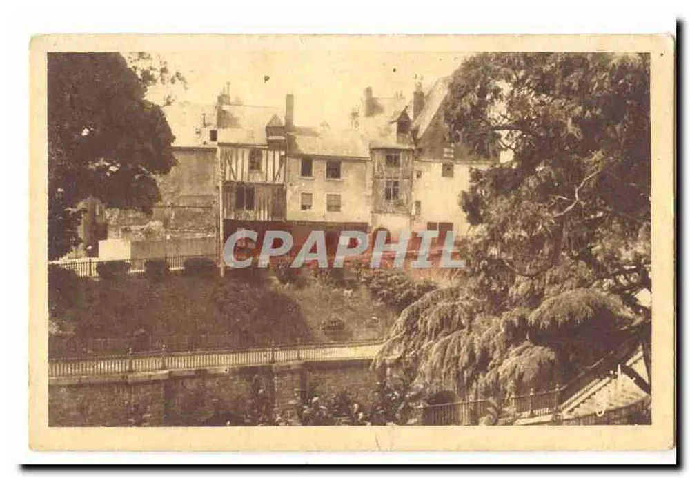Schloss la Motte — Panoramablick — unbekannter Verleger - Vorderseite