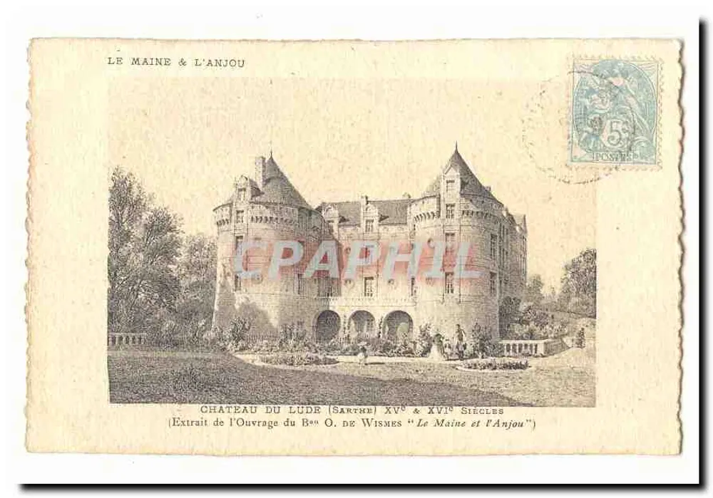 लुडे के किला (सार्टमे) — 15वीं और 16वीं शताब्दी — बारॉन ओ. डी. विस्मेस के कार्य से अवतरित - आगे