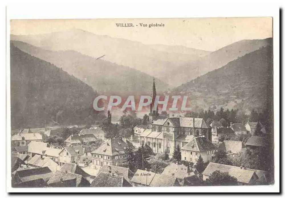 Willer - Vista geral — editor Alsatia, n° 407 - Frente