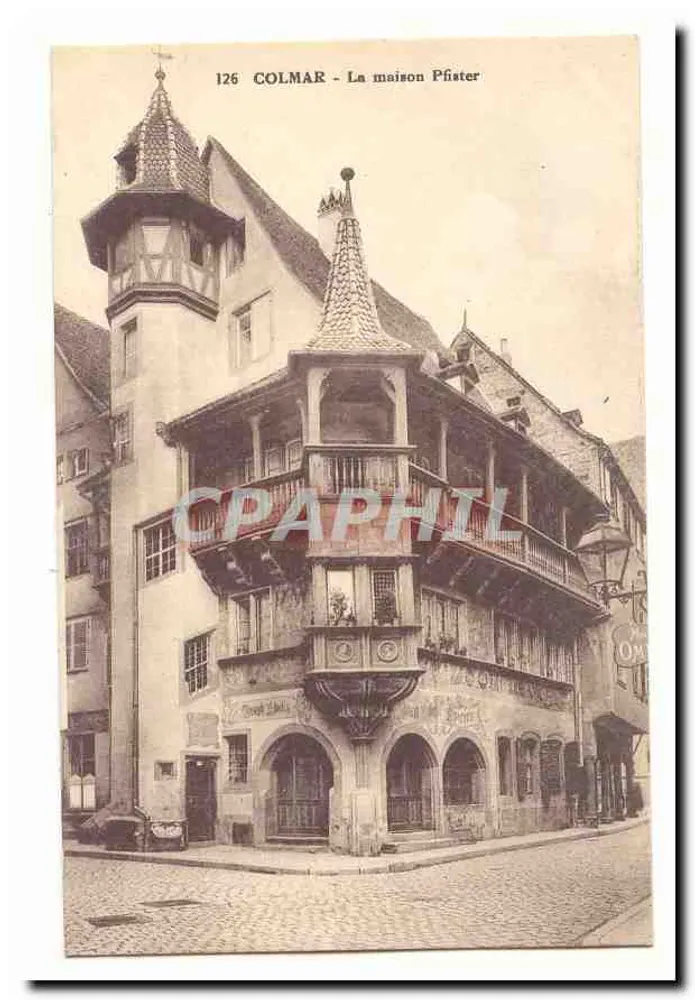 Colmar — A casa Pfister — n° 126 - Frente