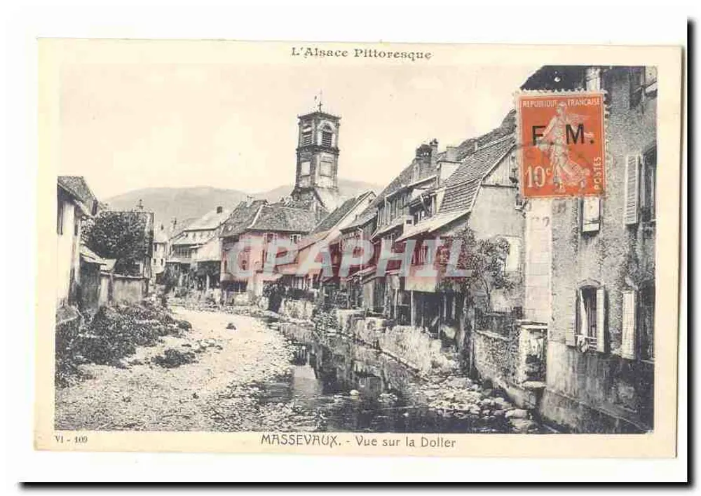 Massevaux - Uitzicht op de Doller — L'Alsace Pittoresque, uitgever VI - 109 - Voorkant