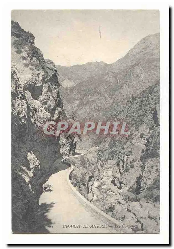 Chabet-el-Ahkra — A Garganta — Foto NR - Frente