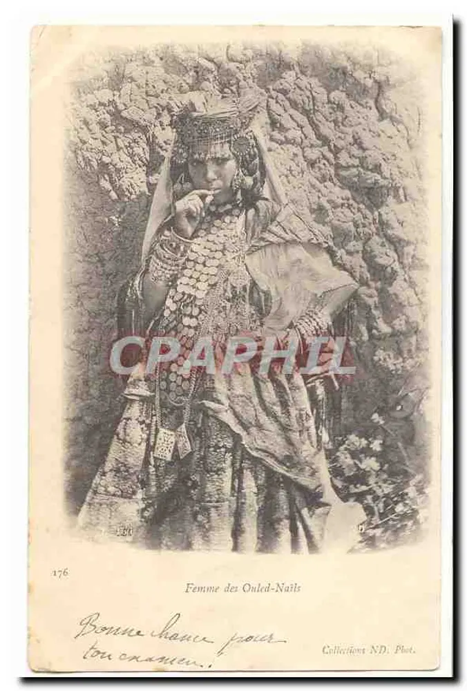 Frau der Ouled-Naïls — Collection ND. Phot. — n° 176 - Vorderseite
