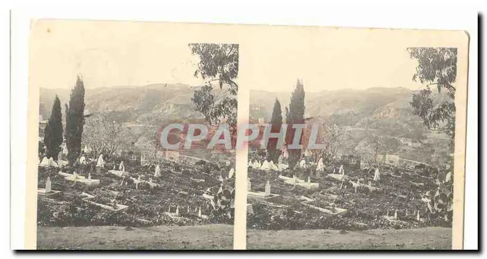 Friedhof — Panoramablick — Unbekannter Verlag, Seriennummer nicht sichtbar - Vorderseite