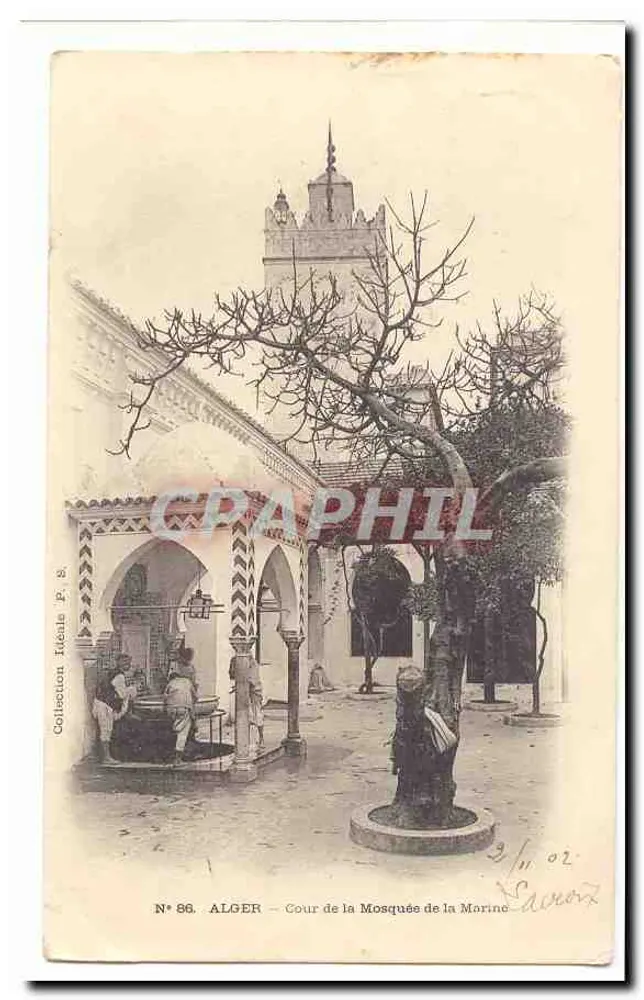 Alger — Hof der Moschee der Marine — Savoroz - Vorderseite