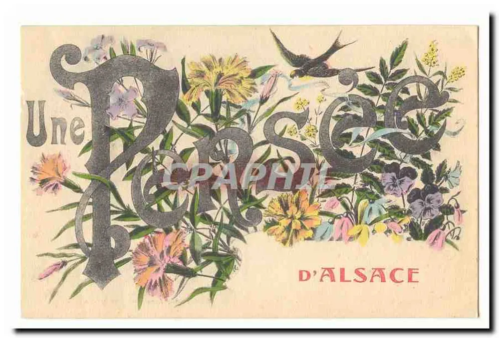 Una Persée — D'ALSACE — editor desconocido - Anverso
