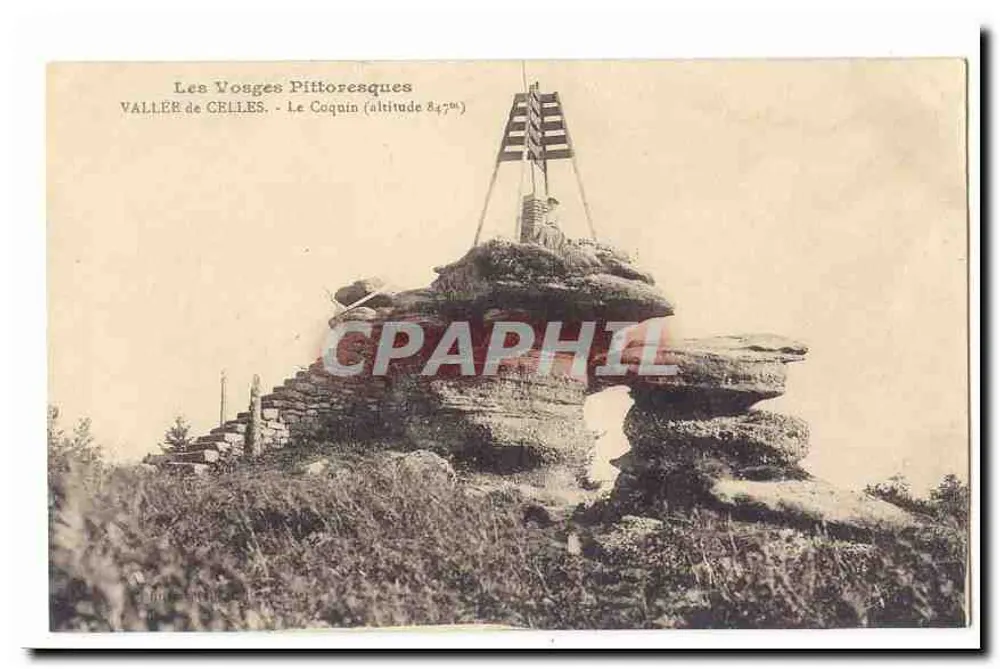Pittorelle der Vosges — Le Coquin (Höhe 847m) — VALLER de CELLES - Vorderseite
