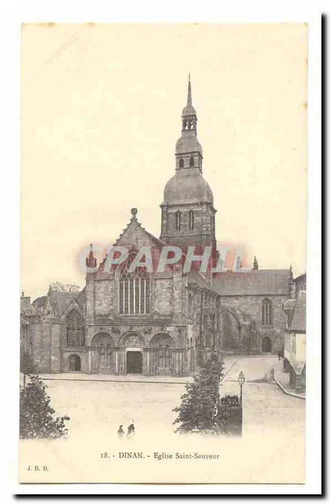 Dinan - Igreja de São Salvador — J.R.D. n°18 - Frente