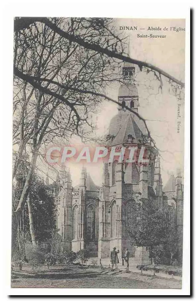 Dinan — Abside da Igreja de São Salvador — T. Bonvel, Dinan - Frente