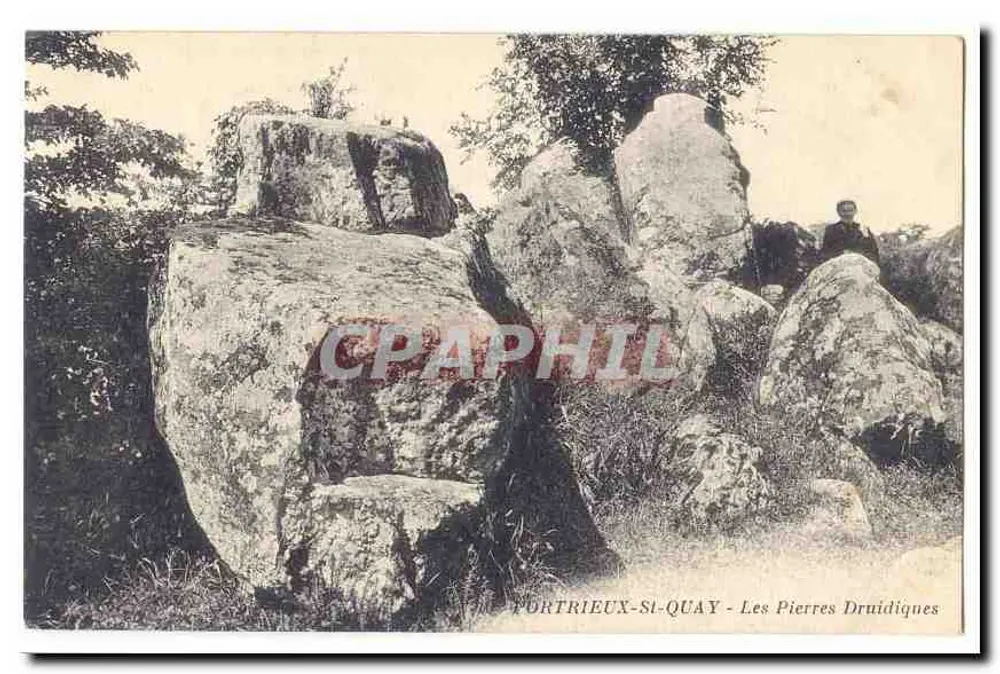 Fortrieux-St-Quay — Die Druidensteine - Vorderseite