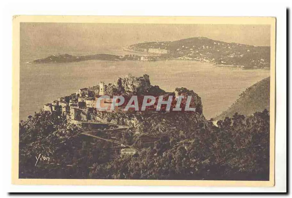 Kasteel van Rapallo — panoramische weergave — Yvon - Voorkant
