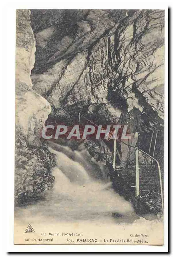 Padirac - Der Schritt der Schwiegermutter — Lib. Haudei, St-Céré (Lot), Nr. 303 - Vorderseite
