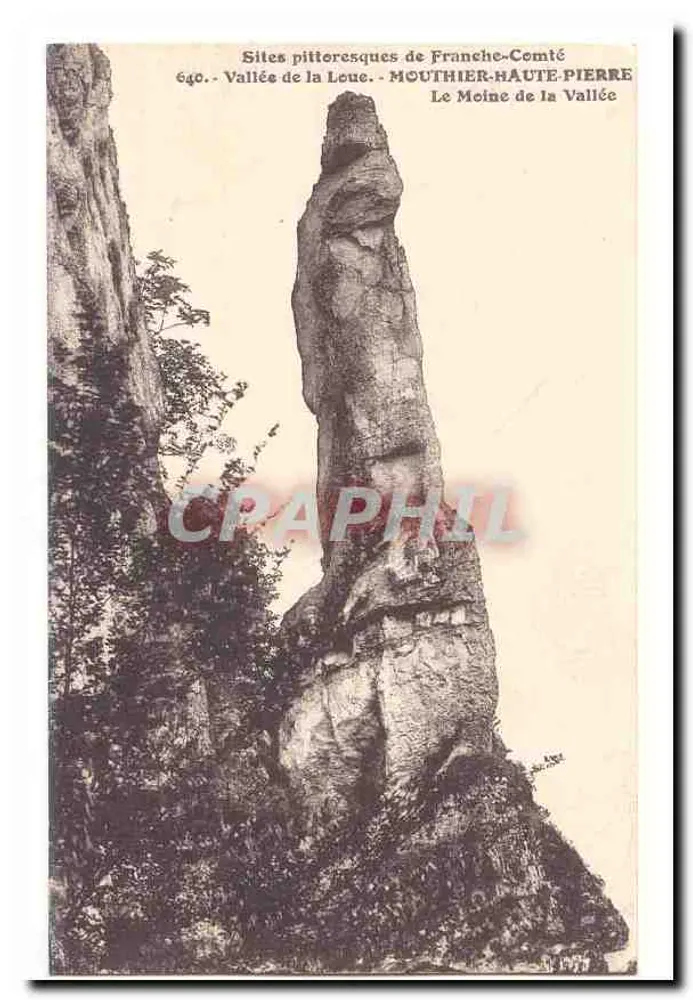 Der Mönch der Schlucht — Schlucht der Leue — Franche-Comté - Vorderseite