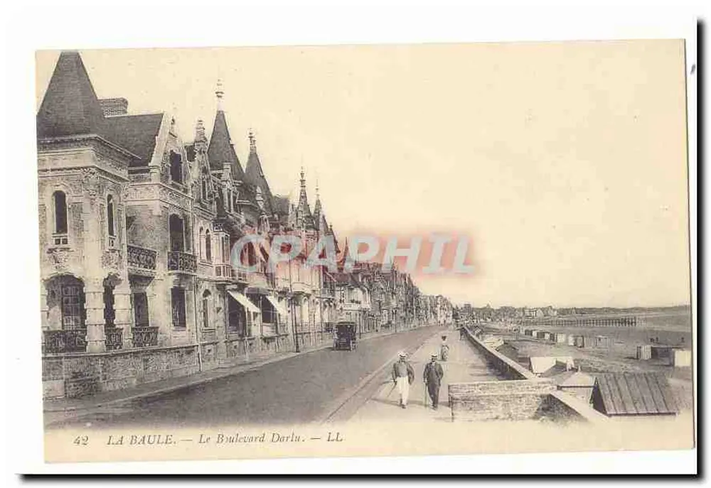 La Baule — O Boulevard Darlu — LL - Frente