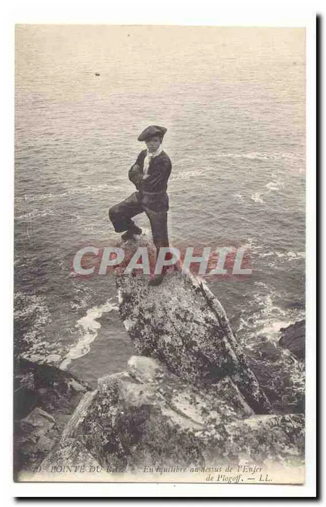 Pointe du Raz — Équilibre au-dessus de l'Enfer — L.L. - Recto