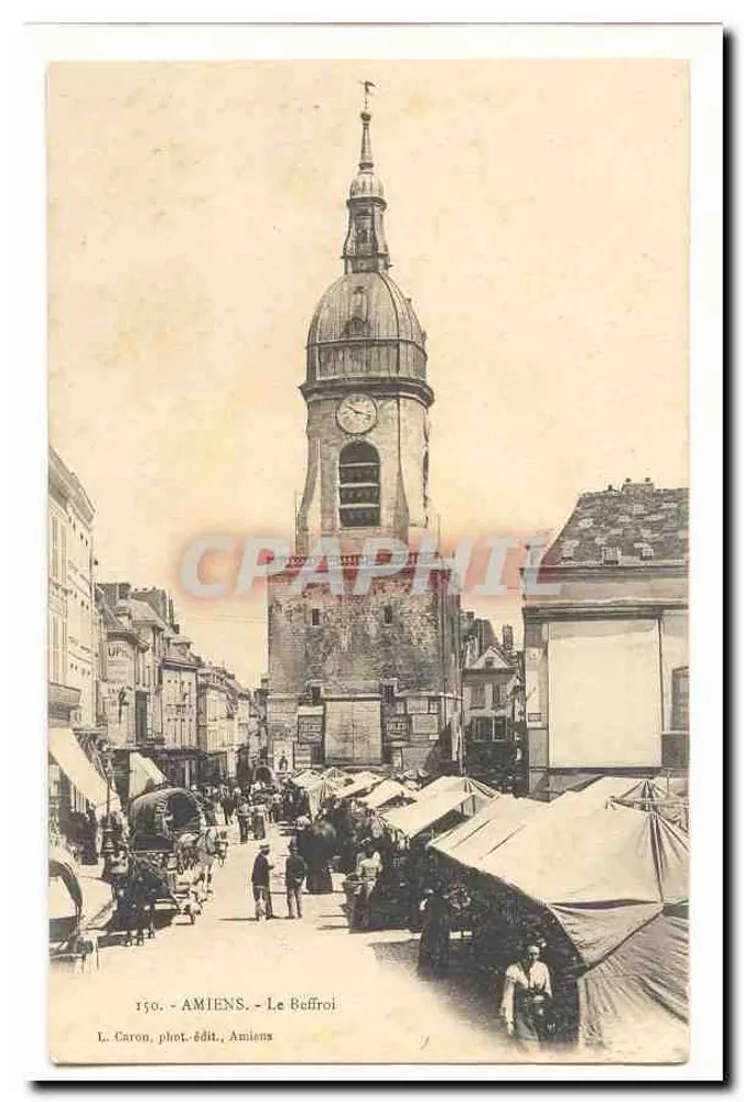 Amiens - A Torre da Igreja — L. Caron, fot.-edit., Amiens, n° 150 - Frente
