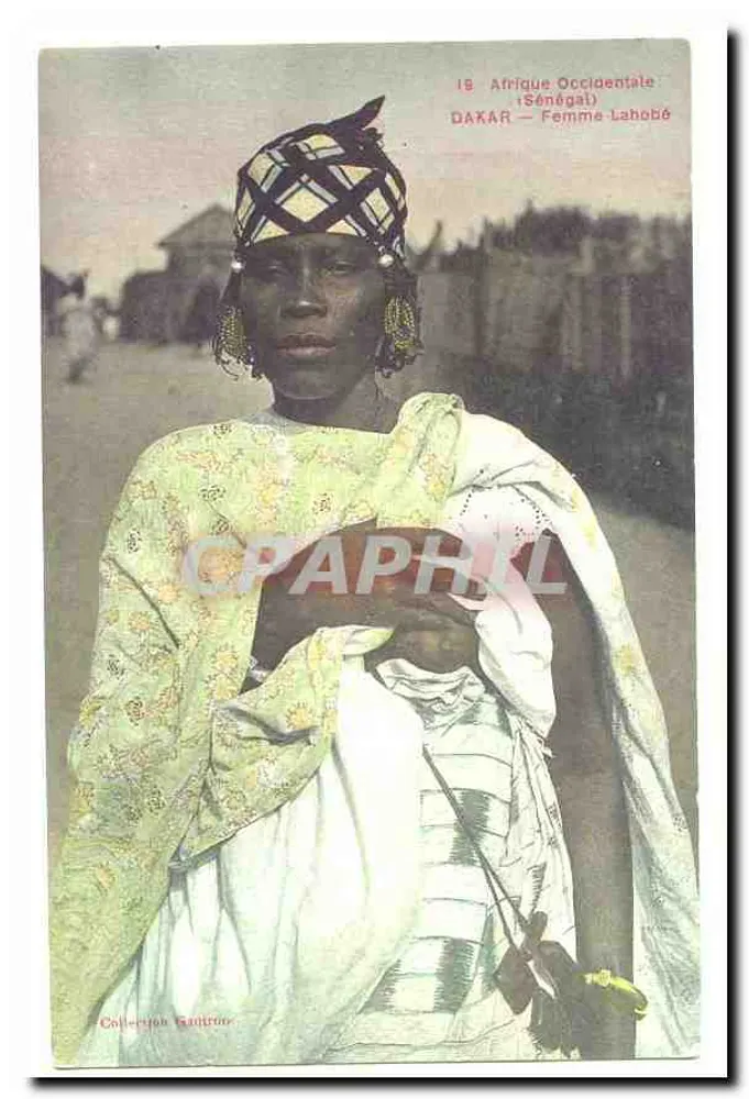 Dakar — Frau Lahobé — Westafrika (Senegal) - Vorderseite