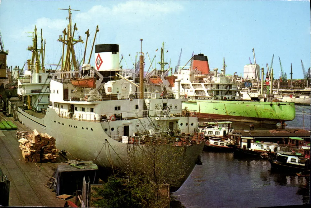 Rotterdam / Hollande — Rijnhaven — CPAdeCollection n° e.c.c. 923 - Recto