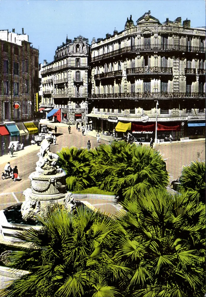 Montpellier (Hérault) — Place des Martyrs de la Résistance, Avenue Maréchal Foch — Éditions S.L. (Rhône) - Vorderseite