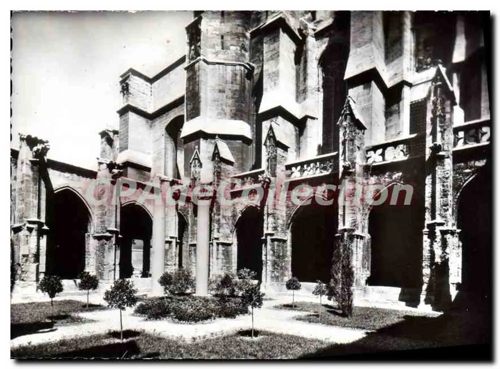 NARBONNE (Aude) — Widok klasztoru i katedry Świętego Justa — kolekcja DAMES DE FRANCE - Awers