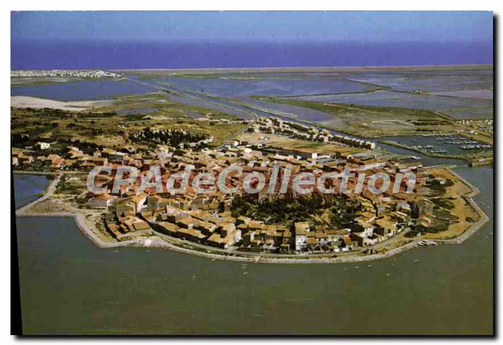 Gruissan-Village (Aude) — Luftbild — Éditions SL Lyon-Villeurbanne - Vorderseite